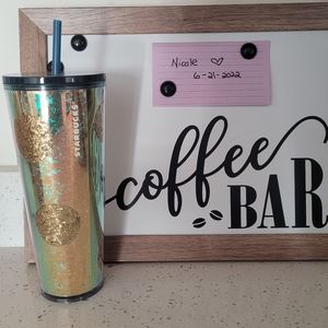 Starbucks tumbler